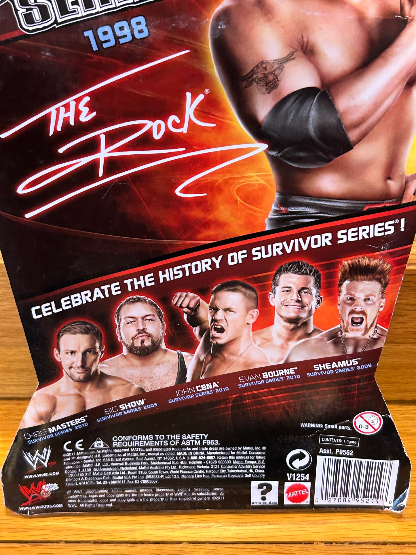 The Rock WWE Mattel Survivor Series Action Figure