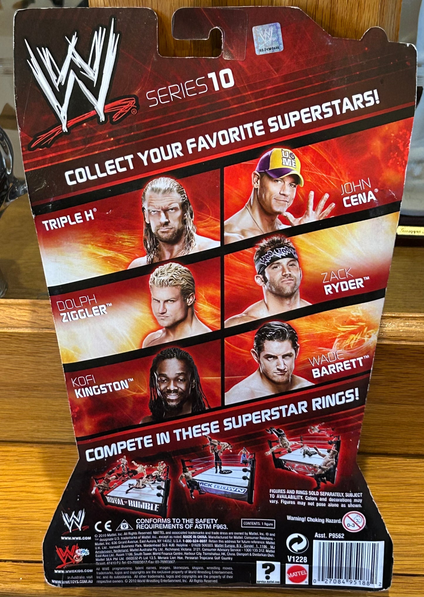 Zack Ryder WWE Mattel Series 10 Action Figure