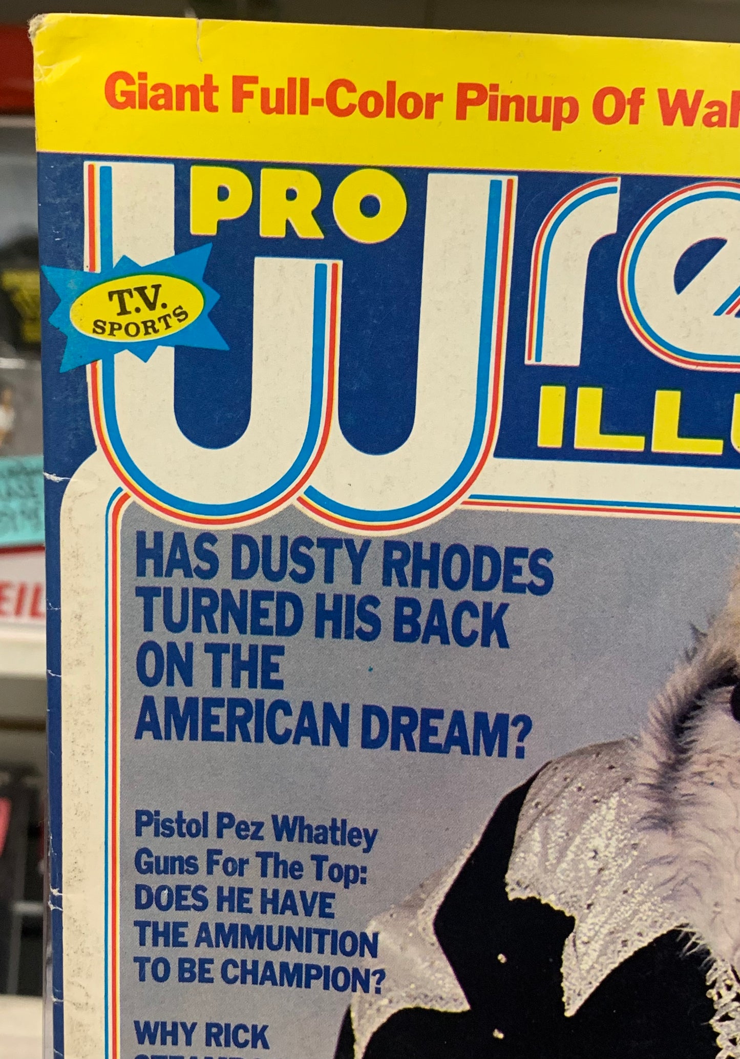 PWI Pro Wrestling Illustrated Magazine Dec. 1983 DUSTY RHODES (Full Color Poster Wahoo McDaniel)