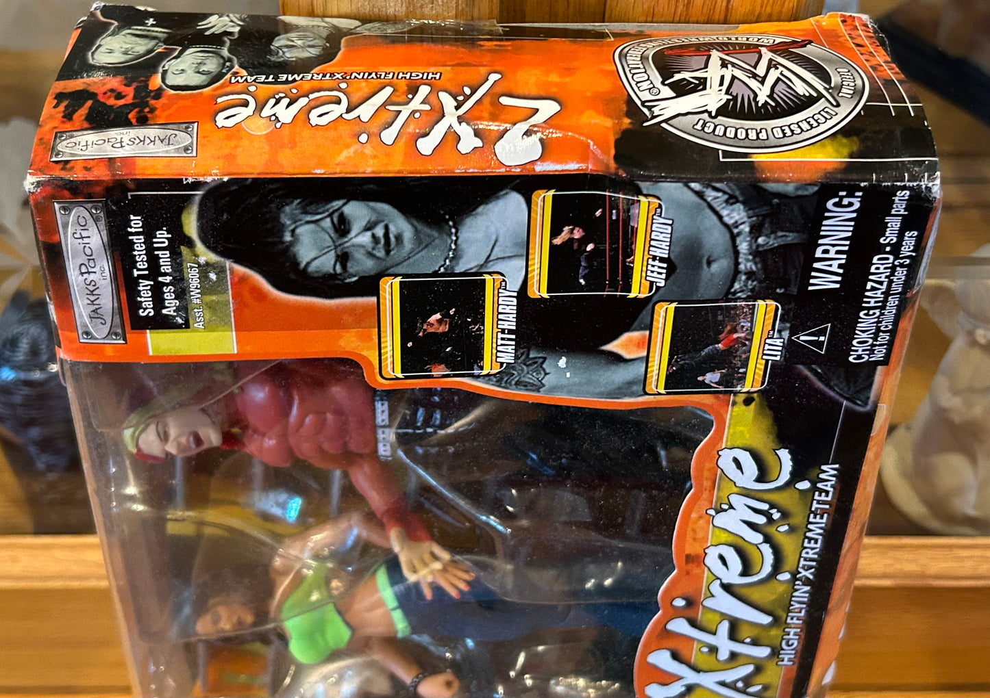 Hardy Boyz & Lita WWE Jakks “2 Xtreme” 3-pack (Hard To Find)