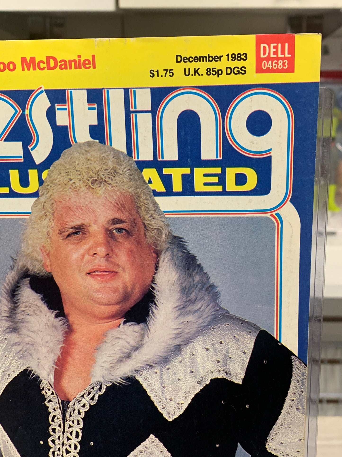 PWI Pro Wrestling Illustrated Magazine Dec. 1983 DUSTY RHODES (Full Color Poster Wahoo McDaniel)