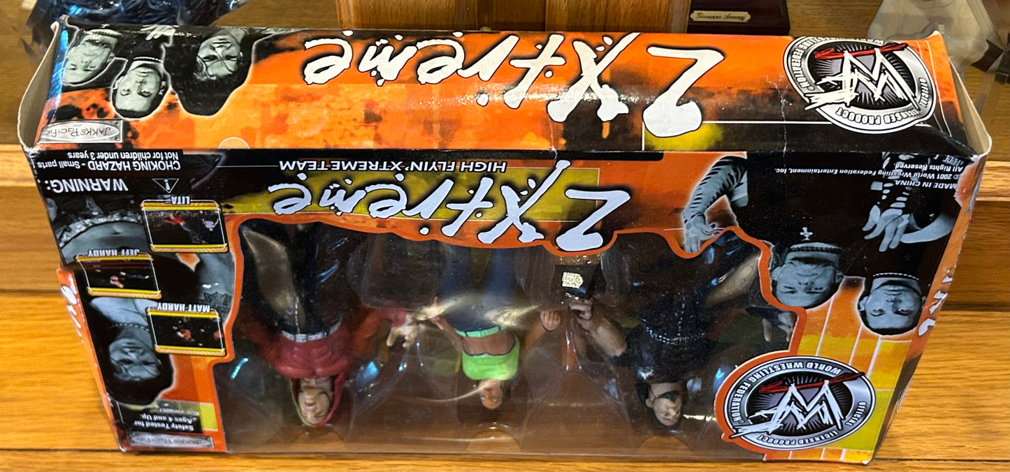 Hardy Boyz & Lita WWE Jakks “2 Xtreme” 3-pack (Hard To Find)