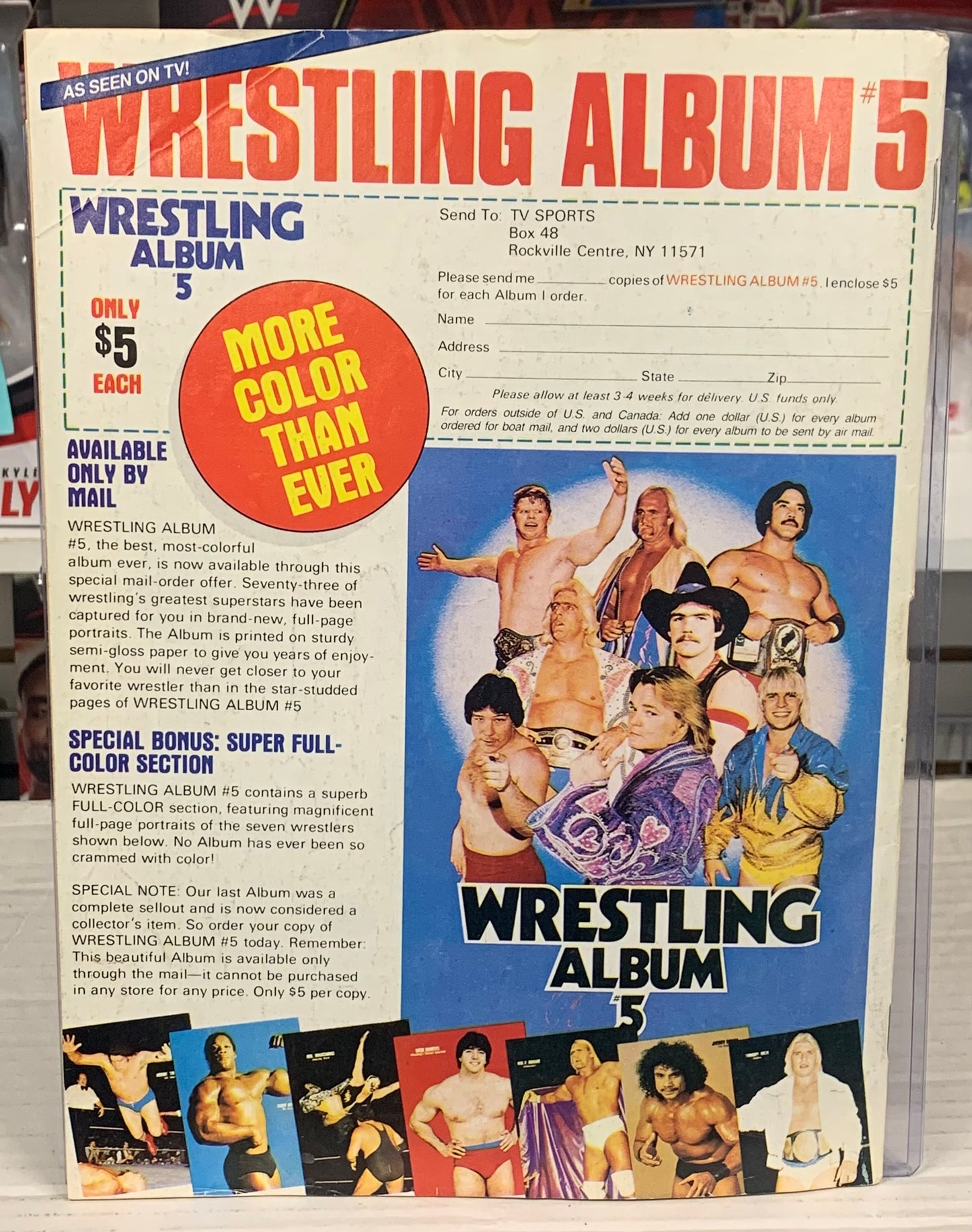 PWI Pro Wrestling Illustrated Magazine Dec. 1983 DUSTY RHODES (Full Color Poster Wahoo McDaniel)