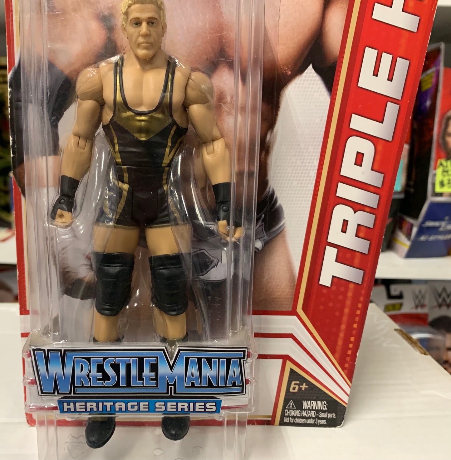 RARE ERROR…..Jack Swagger WWE Mattel Figure in a Triple H Box