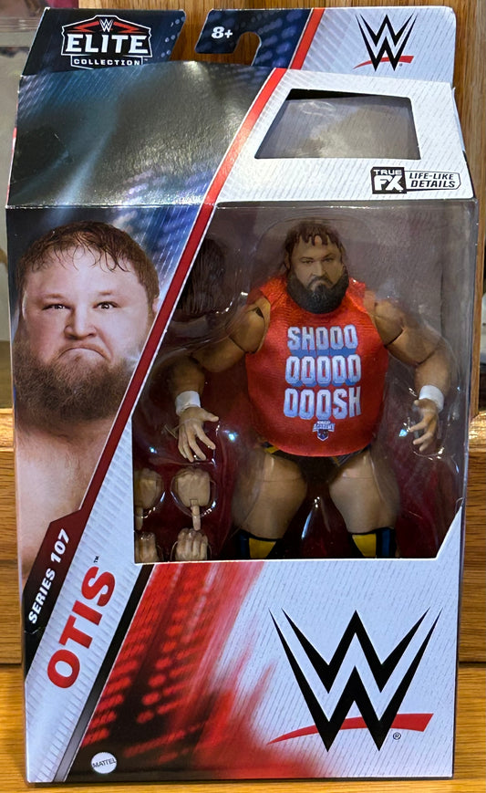 Otis WWe Mattel Elite Series 107 Action Figure (Sealed, Never Opened)