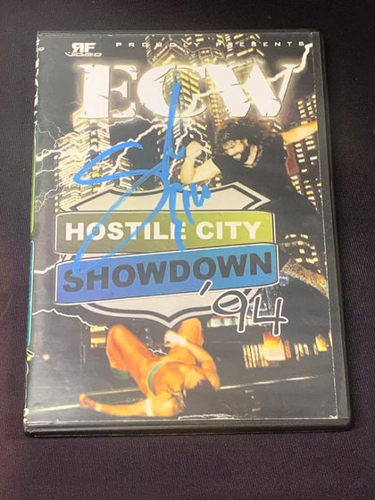 Signed by SABU ECW DVD “Hostile City Showdown 1994” Comes w/COA)!!!