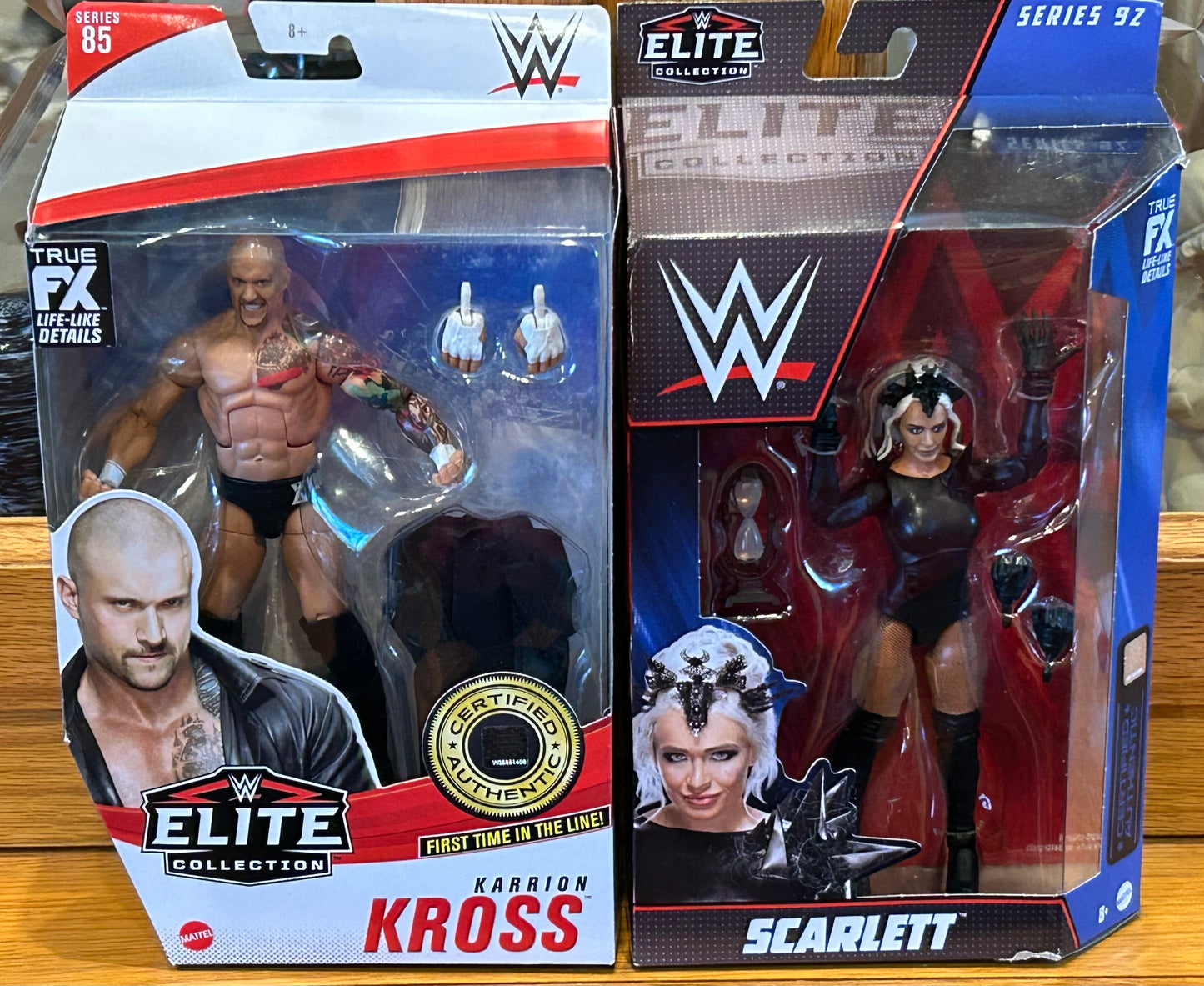 * Karrion Kross & Scarlett WWE Mattel Elite Action Figures
