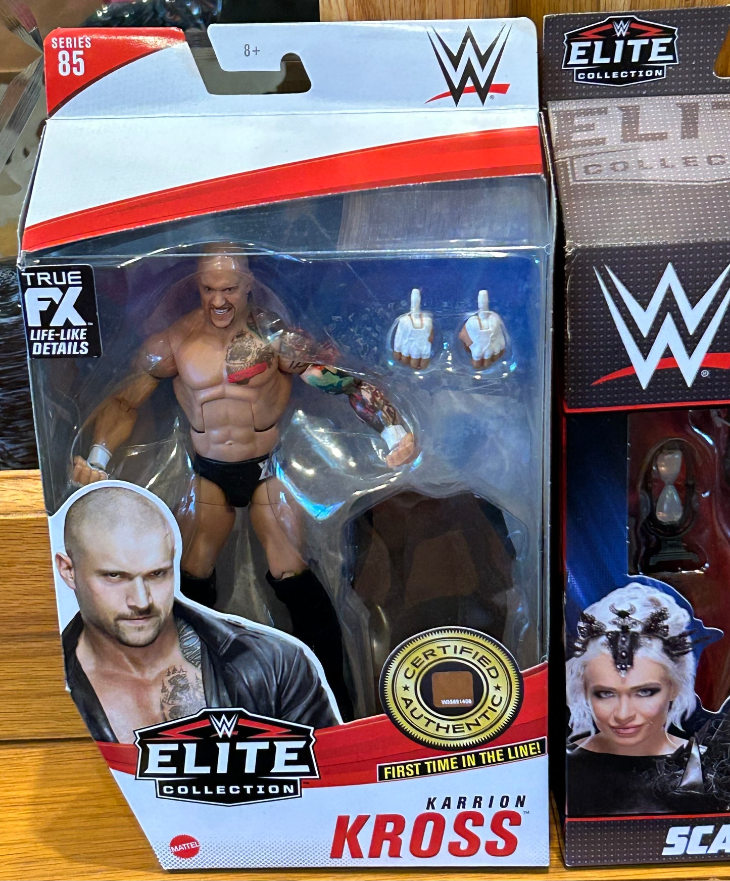 * Karrion Kross & Scarlett WWE Mattel Elite Action Figures