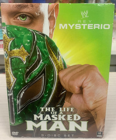 WWE DVD “Rey Mysterio, The Life of a Masked Man” (3-Disc Set)