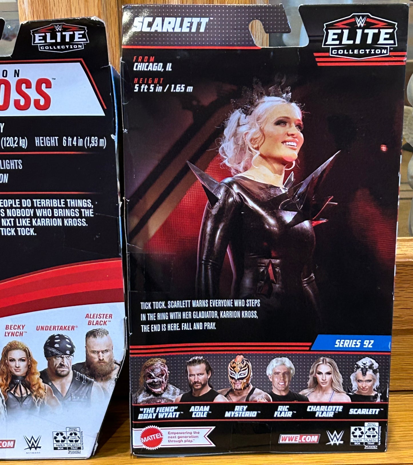 * Karrion Kross & Scarlett WWE Mattel Elite Action Figures