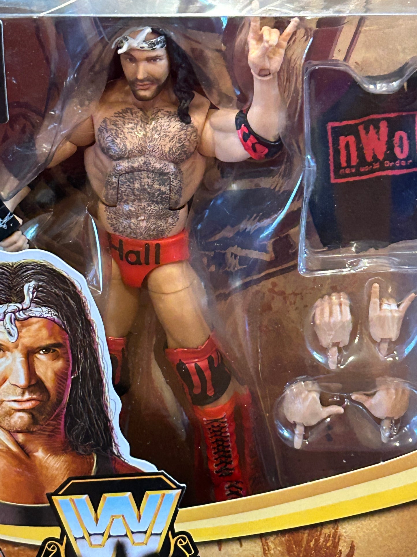 Scott Hall WWE Mattel Legends Series 11 NWO Elite Action Figure (Sealed, Never Opened)