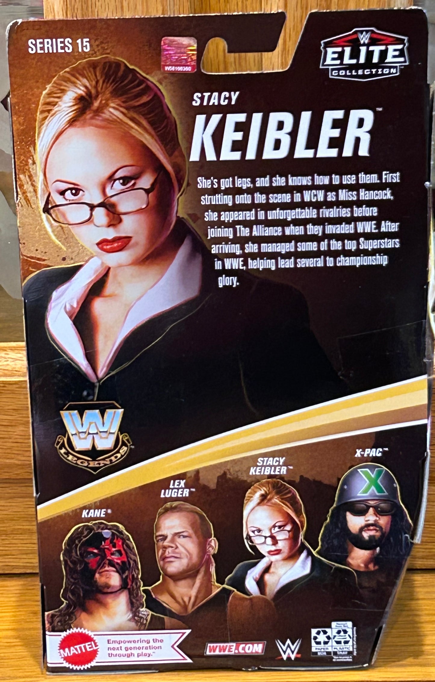 Stacy Keibler WWE Mattel Legends Series 15 Elite Action Figure (Sealed, Never Opened)
