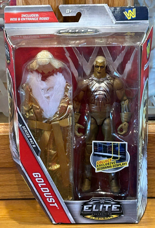 * Goldust WWE Mattel Elite Series 47B Elite Action Figure (Box Opened, Figure in MINT Condition)