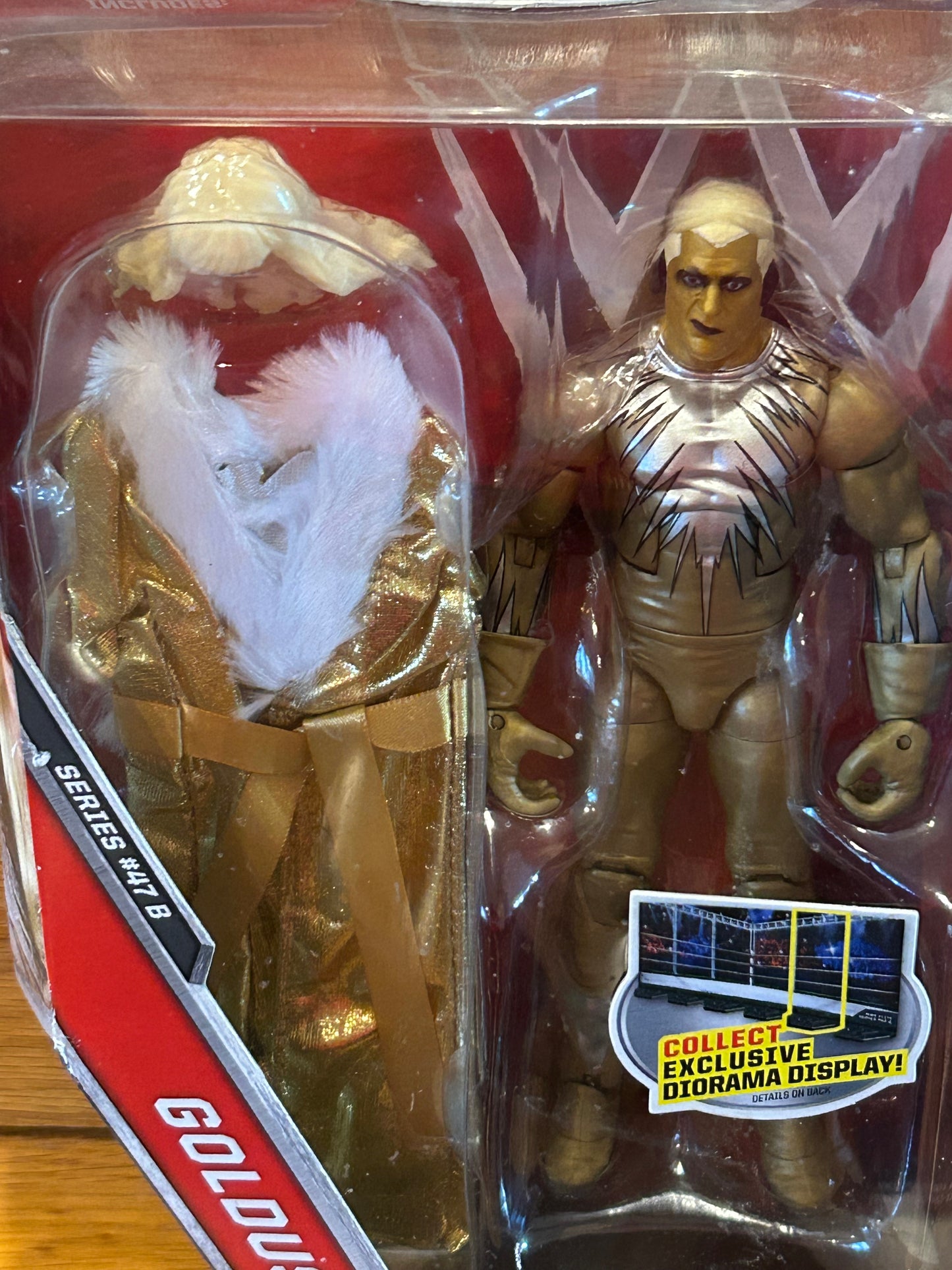 * Goldust WWE Mattel Elite Series 47B Elite Action Figure (Box Opened, Figure in MINT Condition)