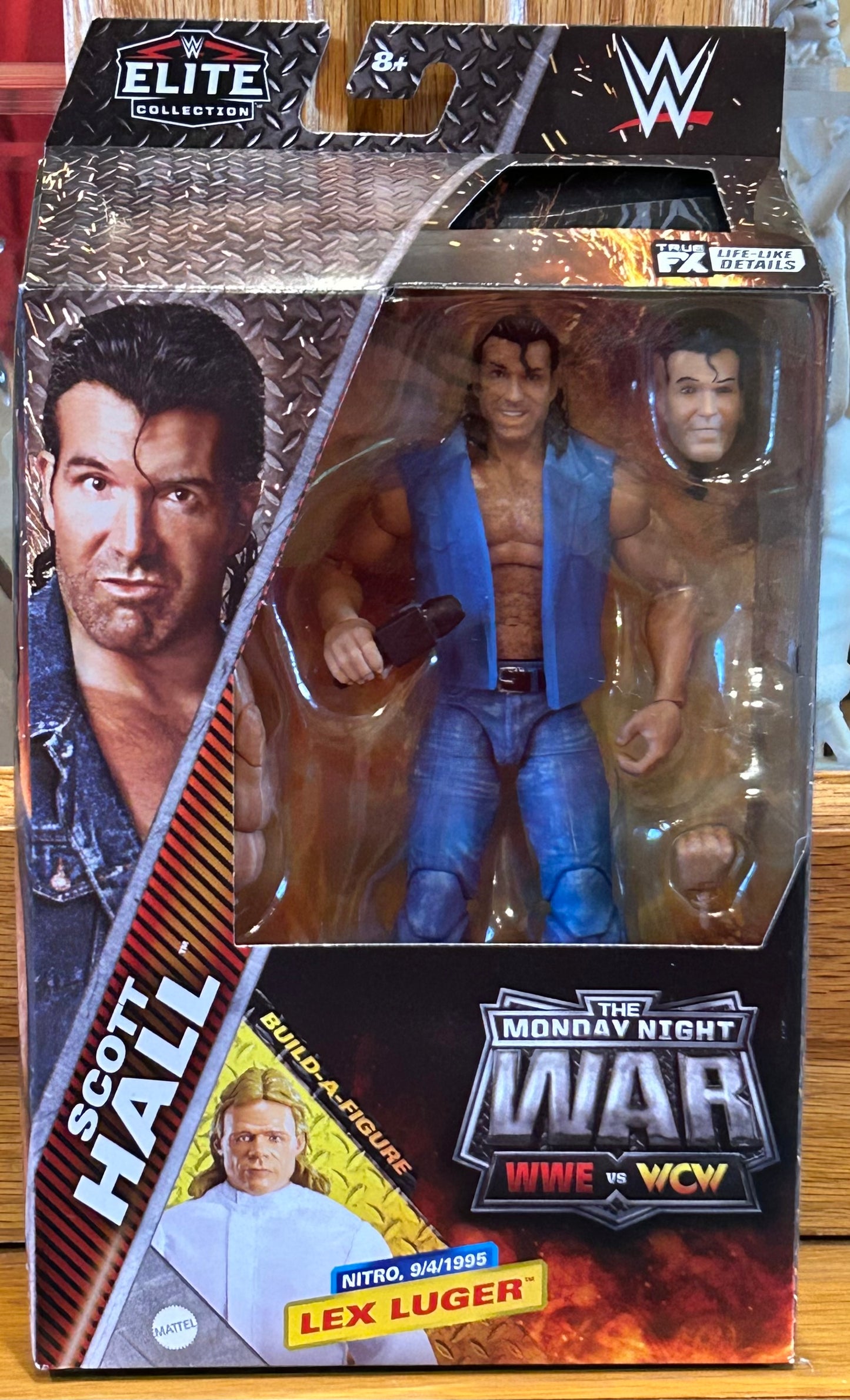 * Scott Hall WWE Mattel “Monday Night War” Elite Action Figure (BAF Lex Luger)