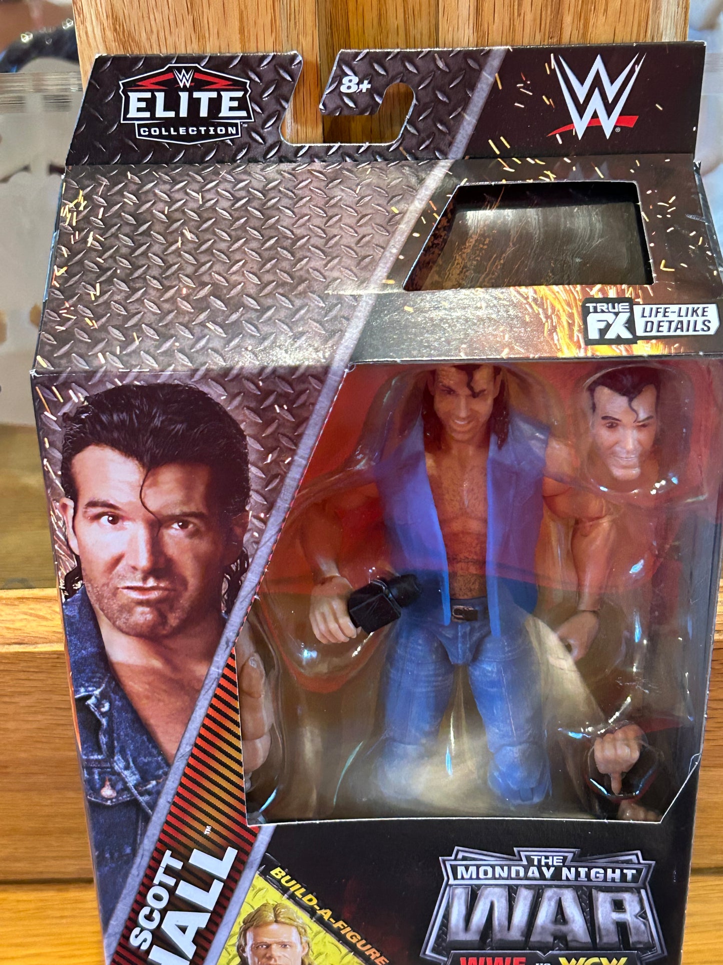 * Scott Hall WWE Mattel “Monday Night War” Elite Action Figure (BAF Lex Luger)