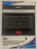 Matt Riddle 2021 WWE Topps Finest X-Fractor Refractor Card