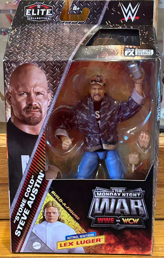 * Stone Cold Steve Austin WWE Mattel “Monday Night War” Elite Action Figure (BAF Lex Luger)