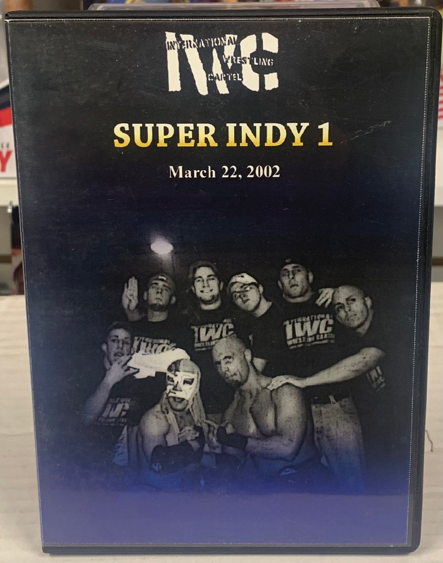 IWC International Wrestling Cartel DVD “Super Indy 2002” (CM Punk, Chris Hero, Lowki, Christopher Daniels)