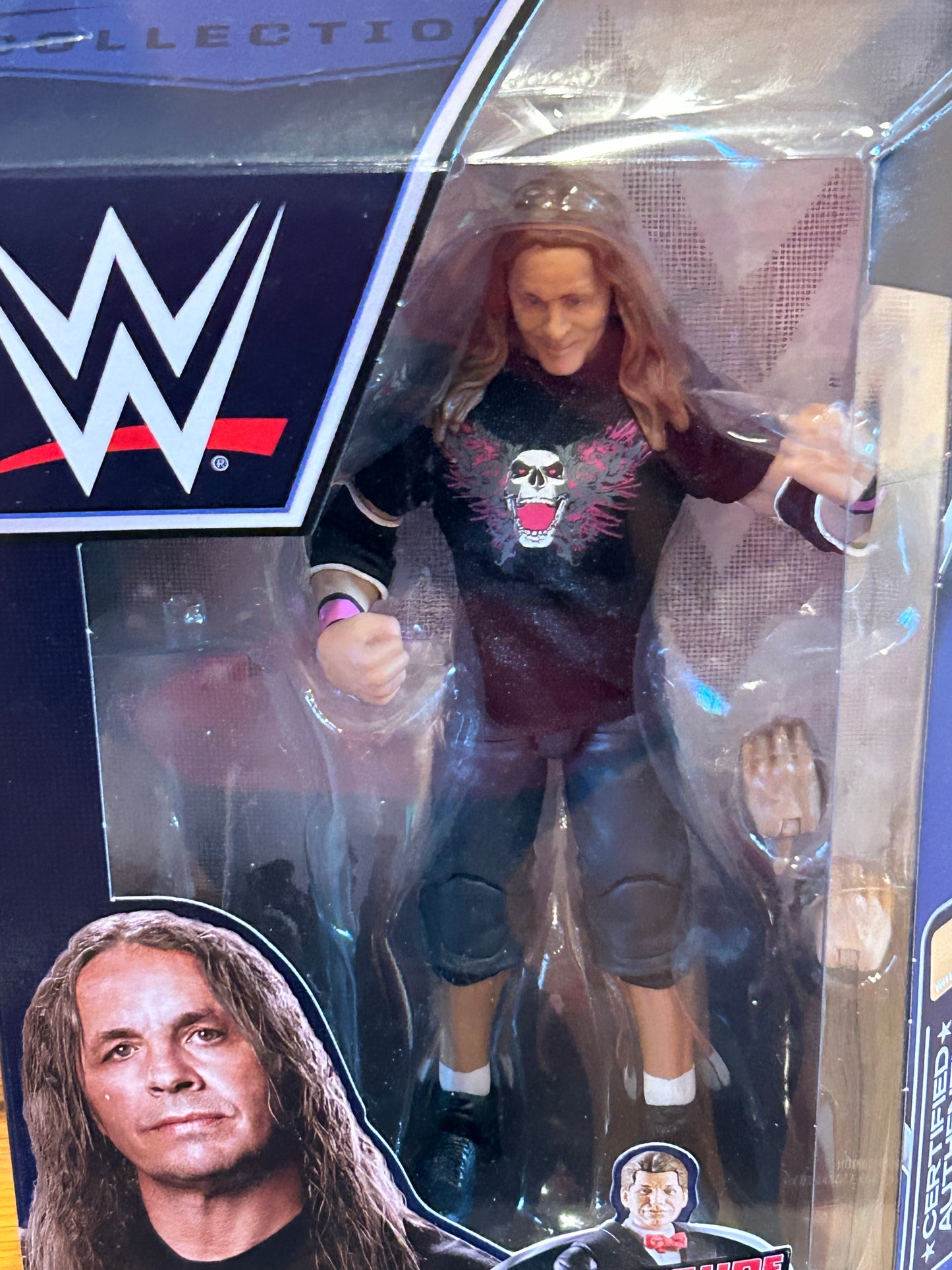 * Bret “The Hitman” Hart WWE Mattel Wrestlemania Elite Action Figure (NO BAF Vince McMahon)