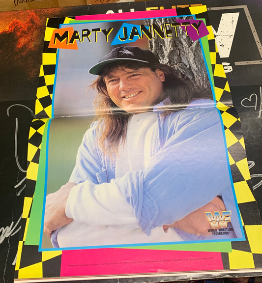 WWF WWE Magazine January 1996 GOLDUST (Marty Jannetty Poster)