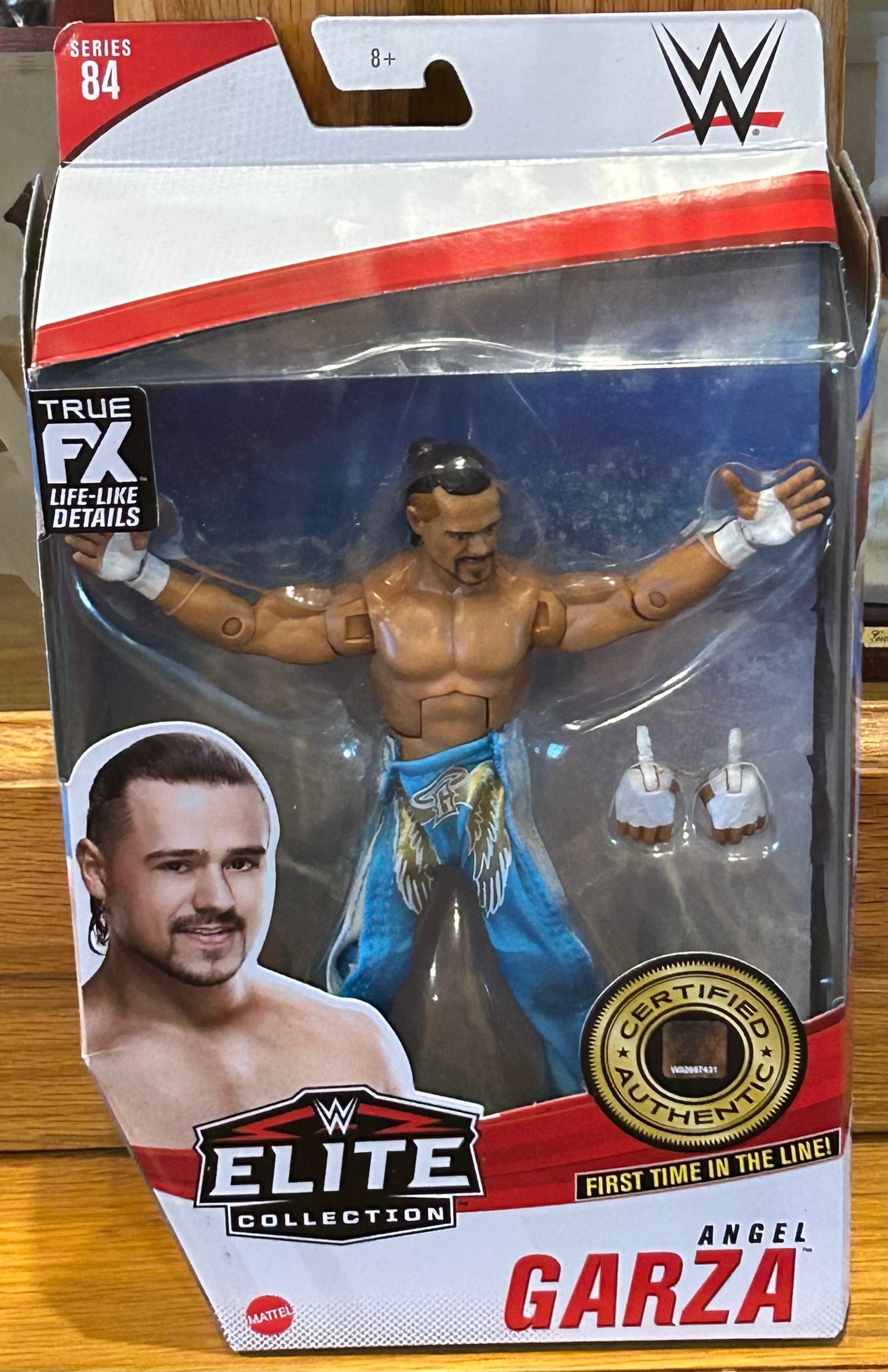 * Angel Garza WWE Mattel Elite Series 84 Action Figure (Sealed, Never Opened)