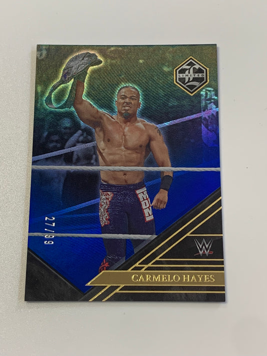Carmelo Hayes 2023 Panini Chronicles Limited Insert Card #27/99