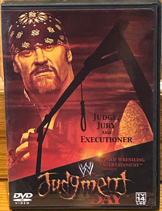 * WWE Judgement Day 2002 DVD (SUPER RARE)