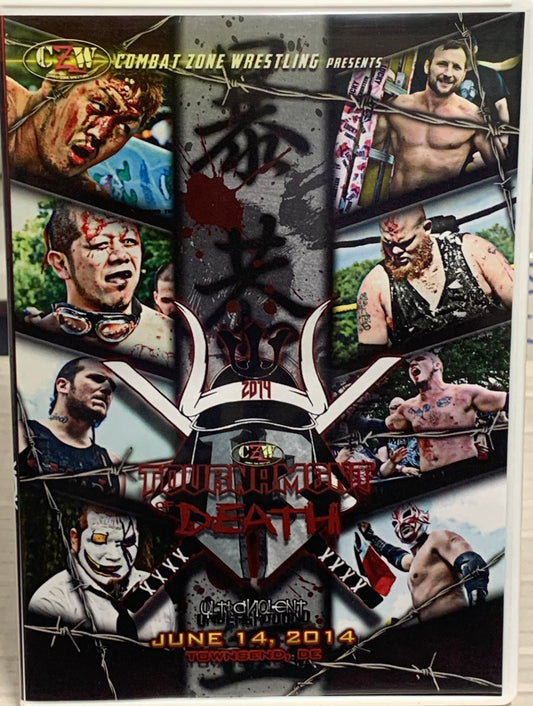 CZW DVD “Tournament of Death 13” June 14th, 2014 (Masada, Tremont, Jun Kasai, Joe Gacy)