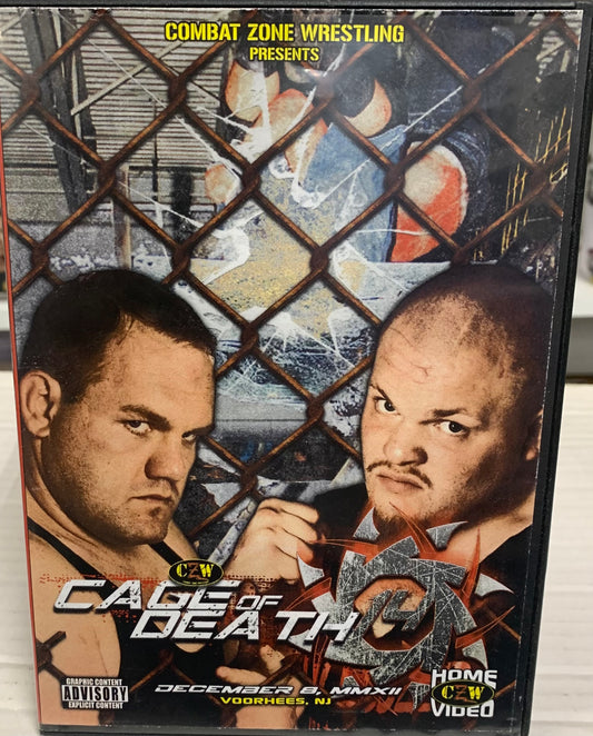 CZW DVD “Cage of Death 14” (Shane Strickland, Rich Swann, Gulak, Kimber Lee)