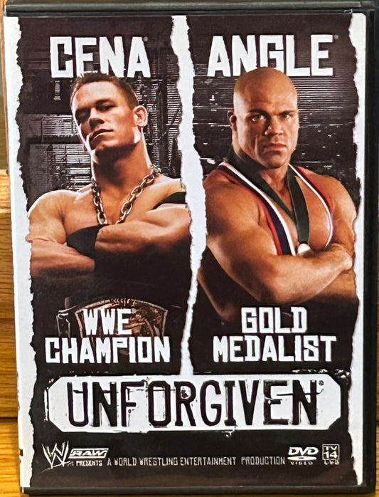 * WWE Unforgiven 2005 DVD (Cena, Angle, Flair, HBK & so much more)