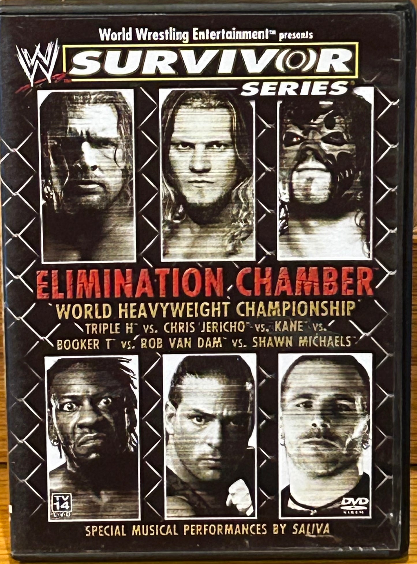 * WWE Survivor Series 2002 DVD (Elimination Chamber)