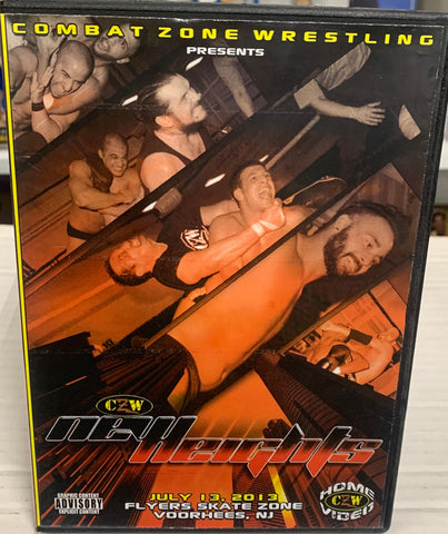 CZW DVD “New Heights” 7/13/2013 (Masada, Dickenson, QR Fox & so much more)