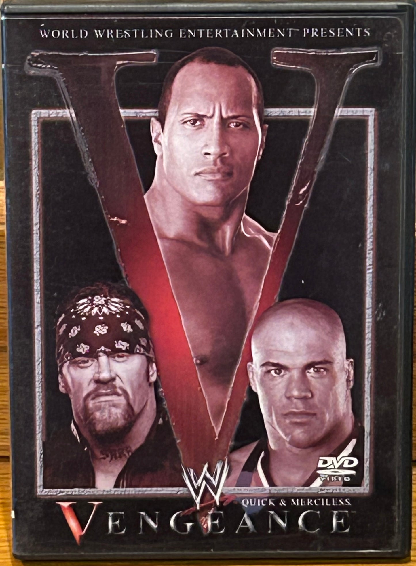 * WWE Vengeance 2002 DVD (Very Hard To Find)