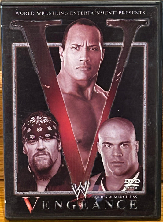 * WWE Vengeance 2002 DVD (Very Hard To Find)