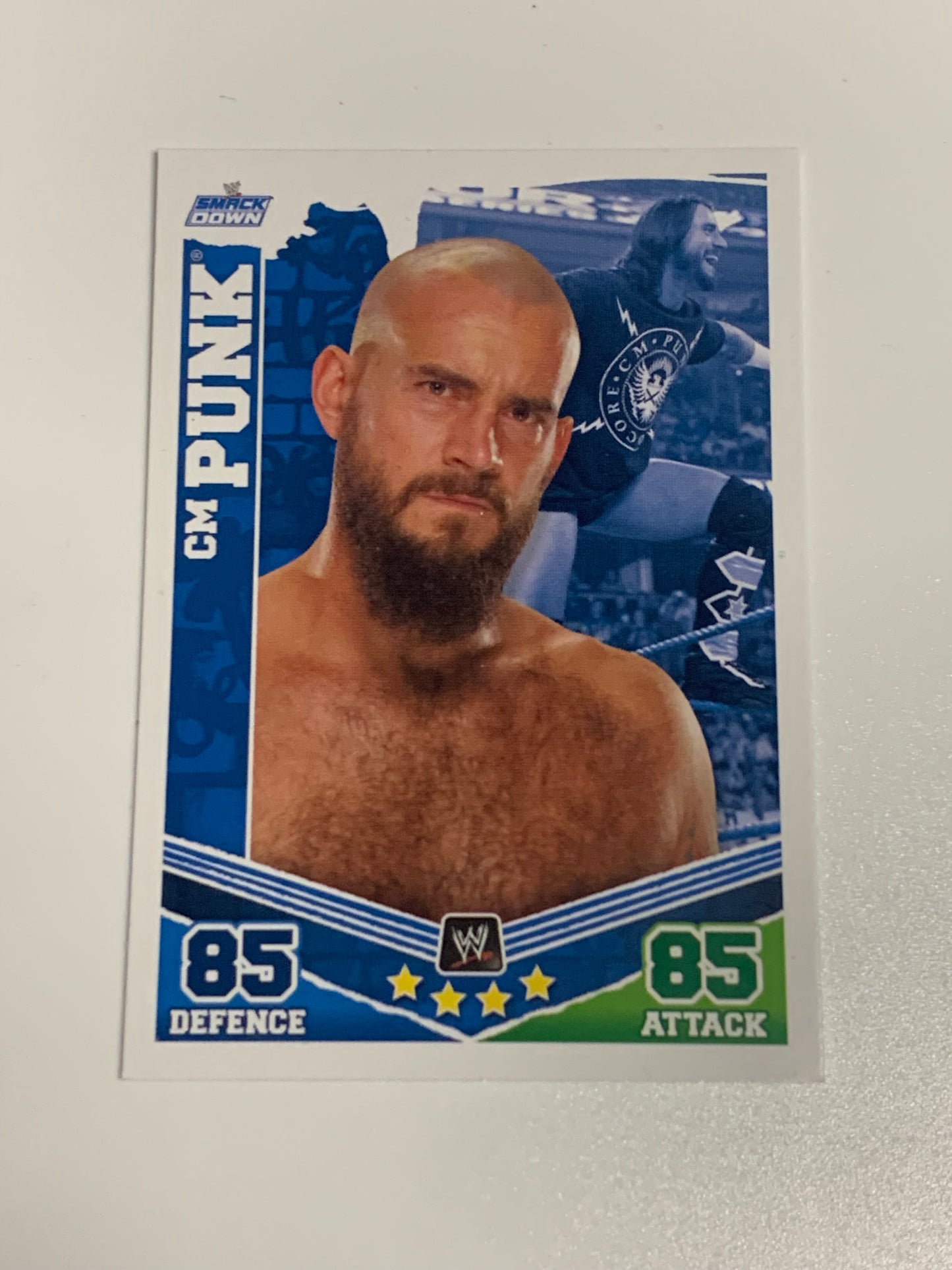 CM Punk 2010 WWE Topps Slam Attax Mayhem