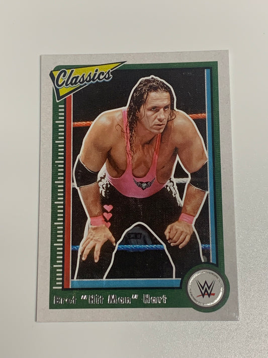 Bret “The Hitman” Hart 2023 WWE Panini Chronicles Classics
