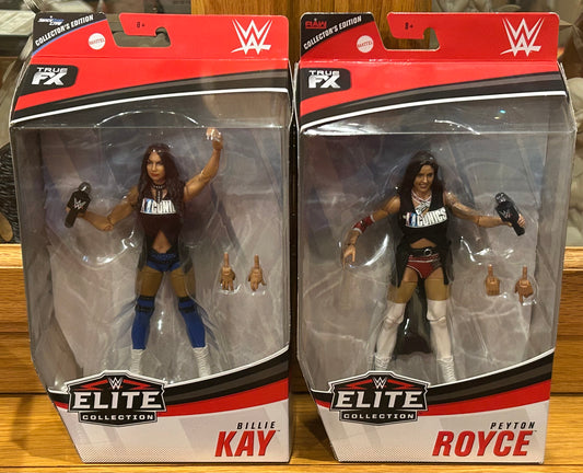 * The Iconics (Billie Kay & Peyton Royce) WWE Mattel Elite Action Figures (Collector’s Edition)
