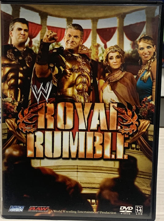 WWE DVD “Royal Rumble 2006” (John Cena, Edge, Angle, Mark Henry)