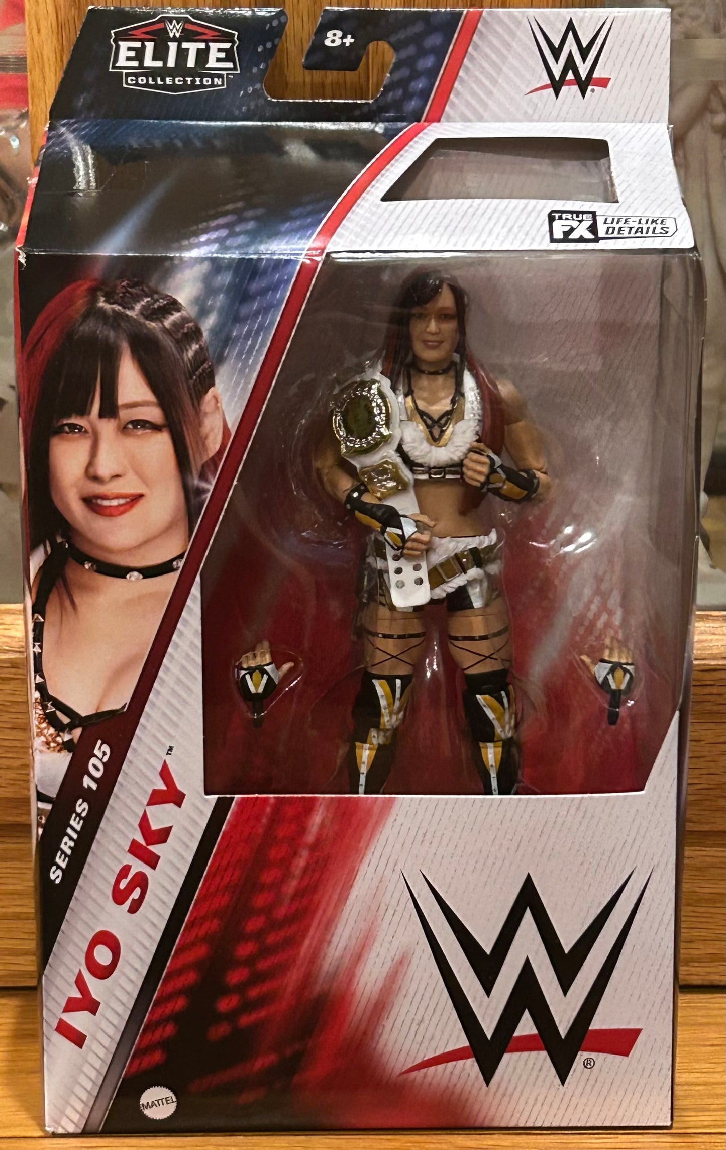 * Iyo Sky WWE Mattel Elite Series 105 Action Figure (Very Hard To Find)