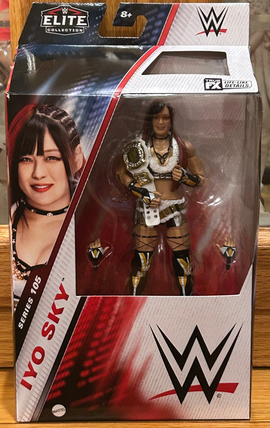 * Iyo Sky WWE Mattel Elite Series 105 Action Figure (Very Hard To Find)