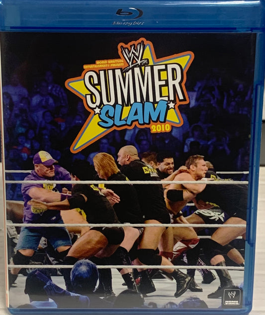 WWE Blue Ray “Summer Slam 2010” (John Cena, Bret Hart, Randy Orton, Kane)