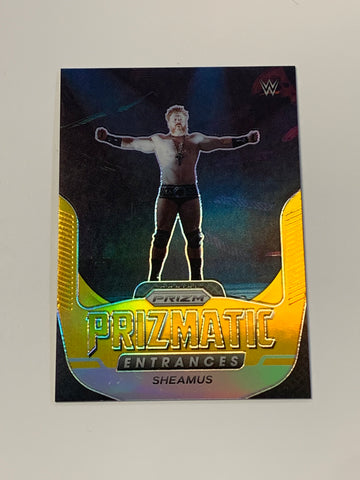 Sheamus 2022 WWE Prizm GOLD Prizmatic Entrances Card #10/10 AWESOME