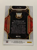 Superstar Billy Graham 2022 Select Tye Dye Refractor Card #6/25