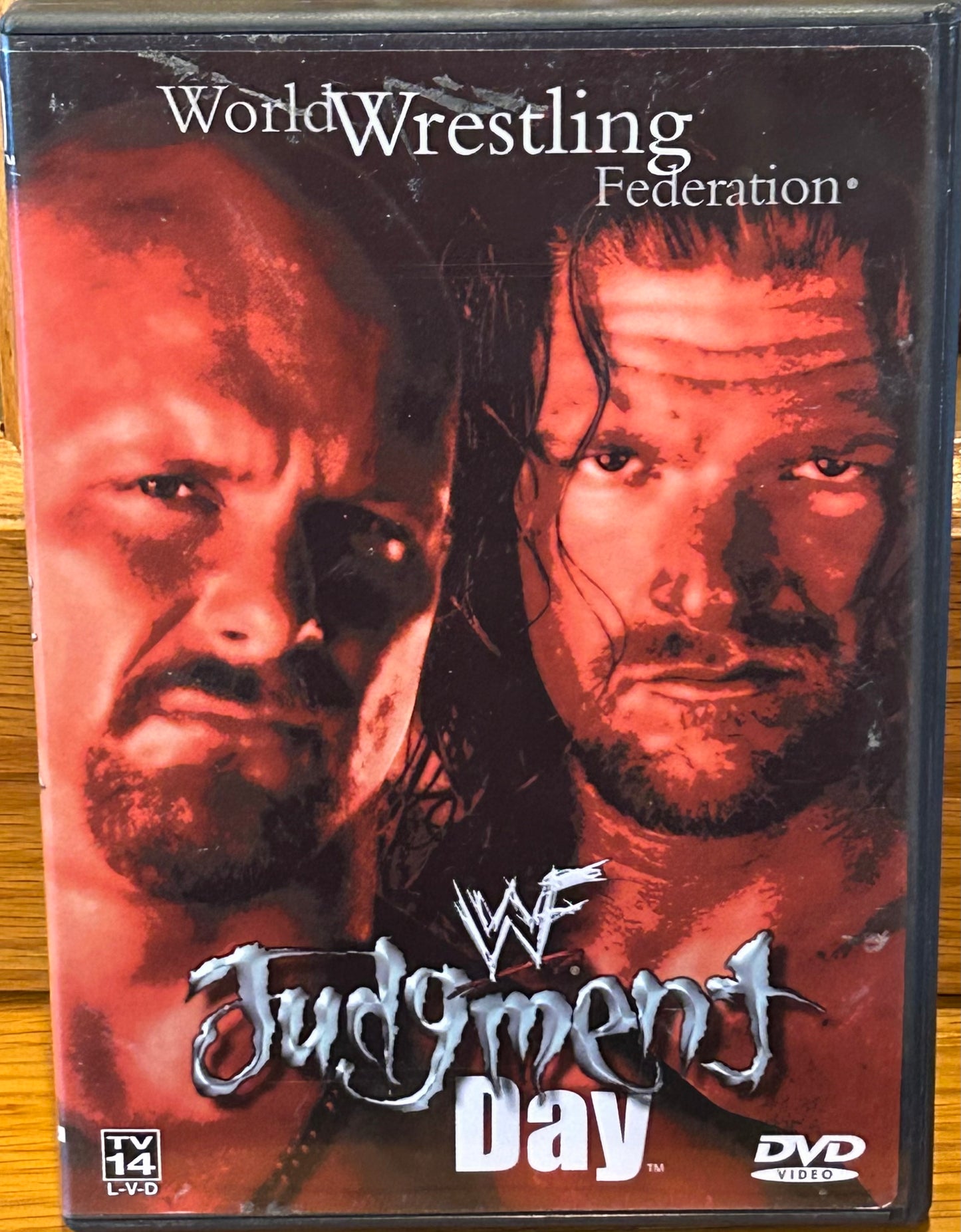 * WWE Judgement Day 2001 DVD( Austin, Undertaker, Triple H & so much more)