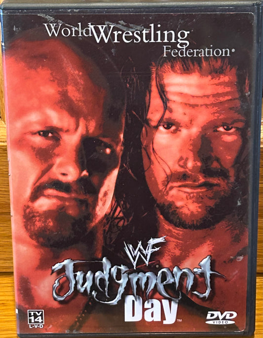 * WWE Judgement Day 2001 DVD( Austin, Undertaker, Triple H & so much more)