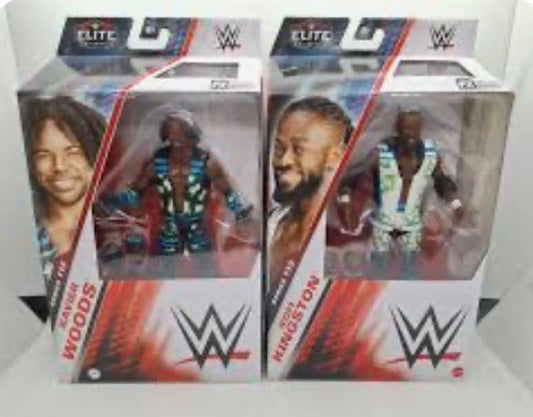 + Kofi Kingston WWE Elite Action Figures NEW DAY (Sealed, Never Opened)