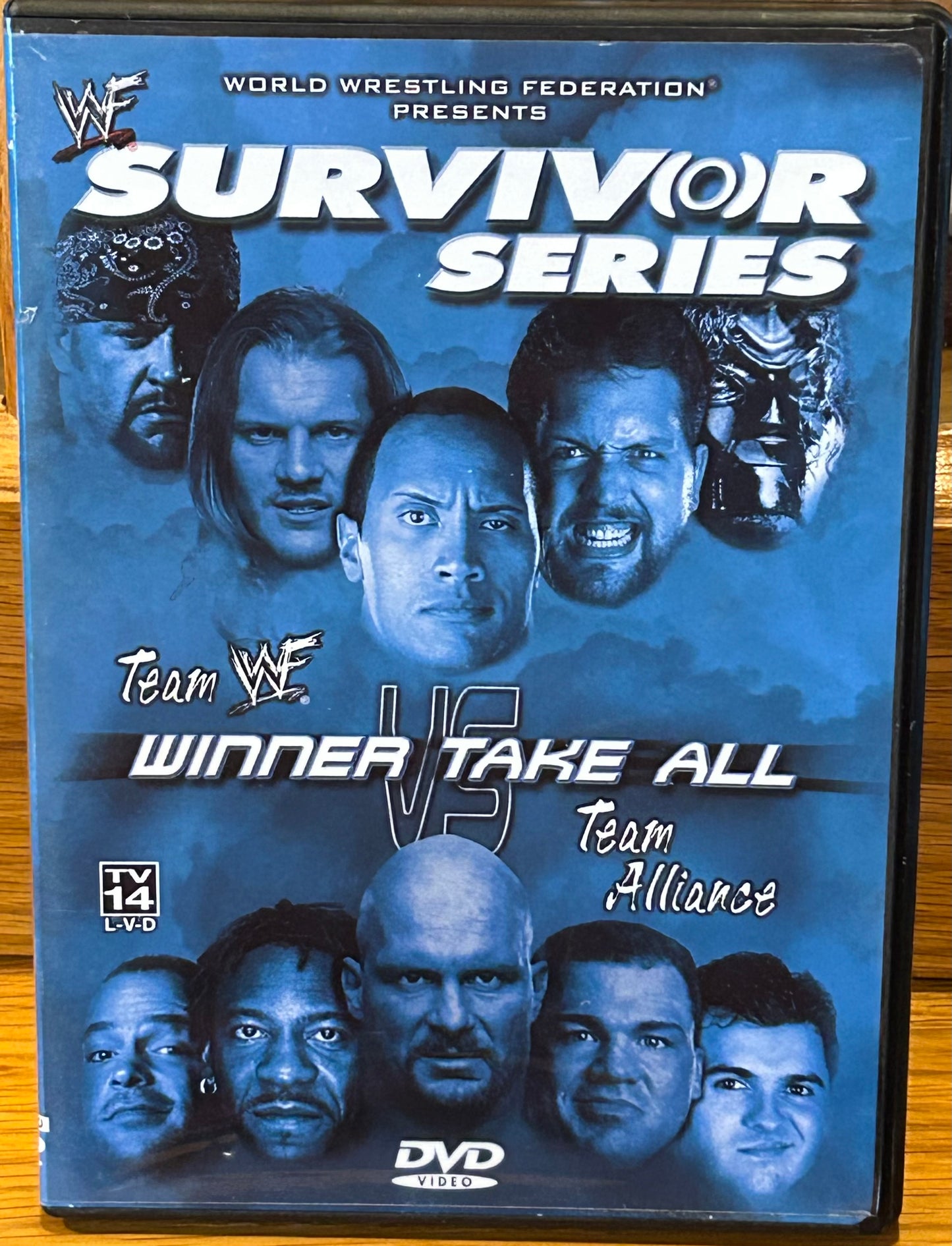 * WWE Survivor Series 2001 DVD (Rock, Austin, Jericho, Undertaker & so much more)