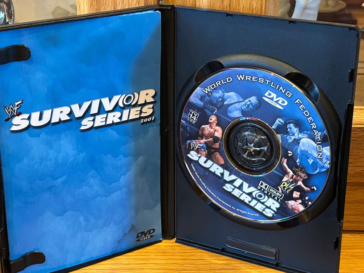 * WWE Survivor Series 2001 DVD (Rock, Austin, Jericho, Undertaker & so much more)