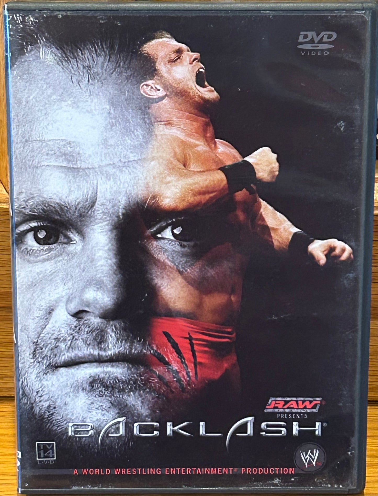 * WWE Backlash 2004 DVD (Benoit, HBK, Cactus Jack, Kane & so much more)